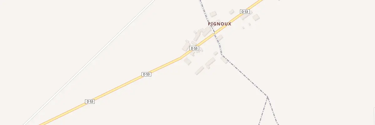 Plan du 2B Rue de Pignoux à Gron