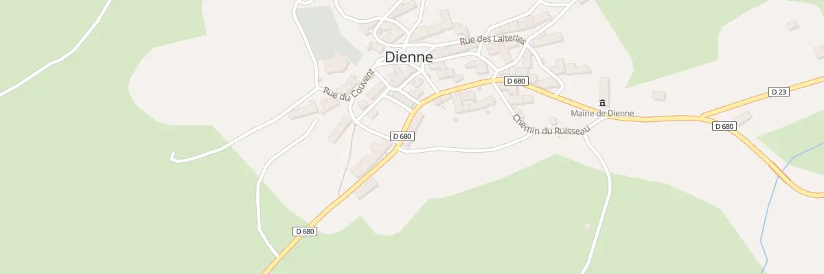 Plan du 5112 Le Bourg à Dienne