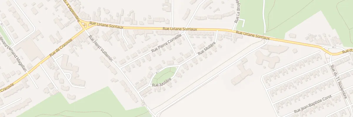 Plan du 12 Rue Moliere à Liévin