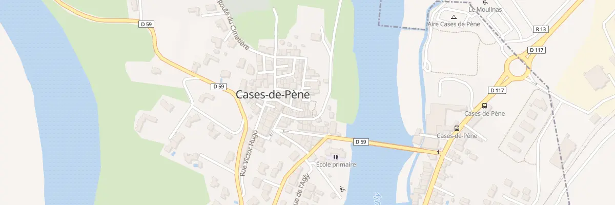 Plan du 56 Pl du Belvedere à Cases-de-Pène