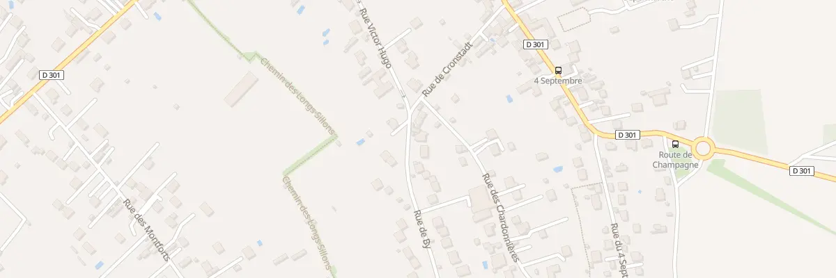 Plan du 5 Rue de By à Thomery