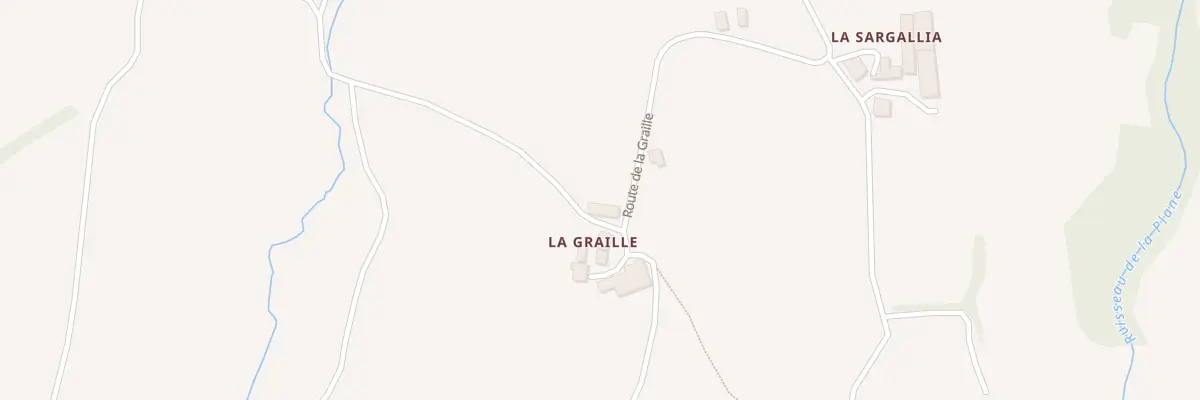 Plan du 5122 La Graille à Perpezat