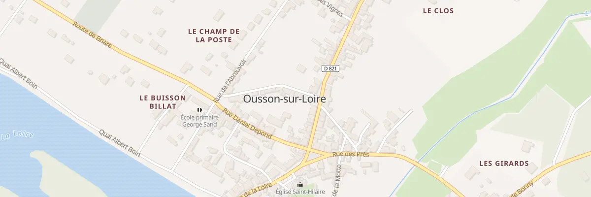 Plan du 5182 Ousson à Ousson-sur-Loire