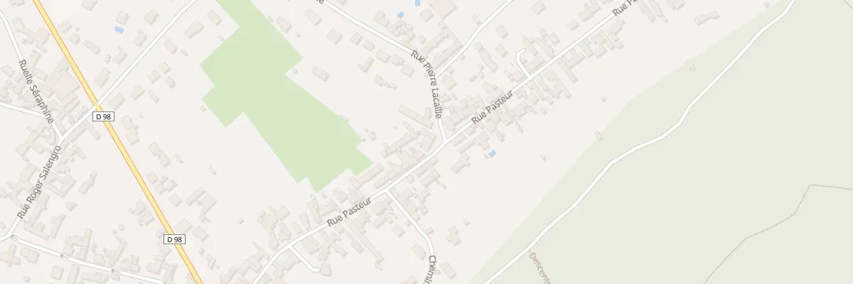 Plan du 300 Rue Pasteur à Saint-Sauveur