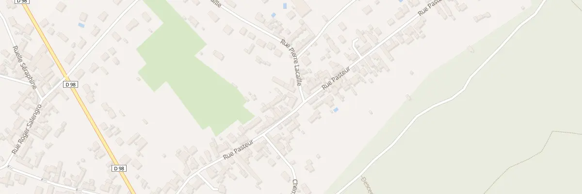 Plan du 320 Rue Pasteur à Saint-Sauveur