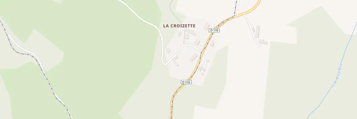 Plan du 5118 La Croizette à Teilhet
