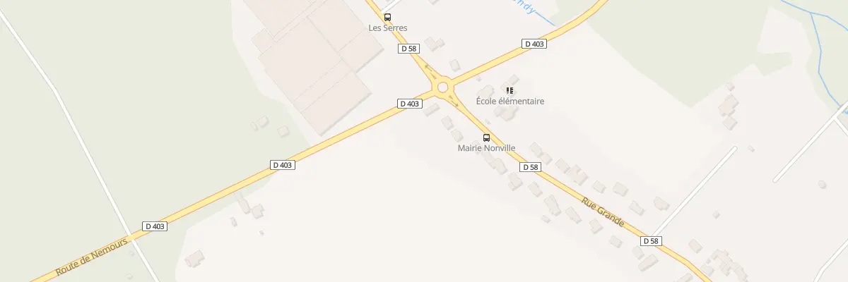 Plan du 47 Rue Grande à Nonville