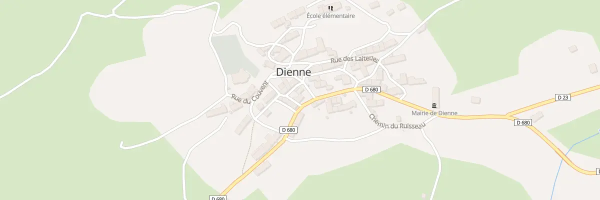 Plan du 5094 Le Bourg à Dienne
