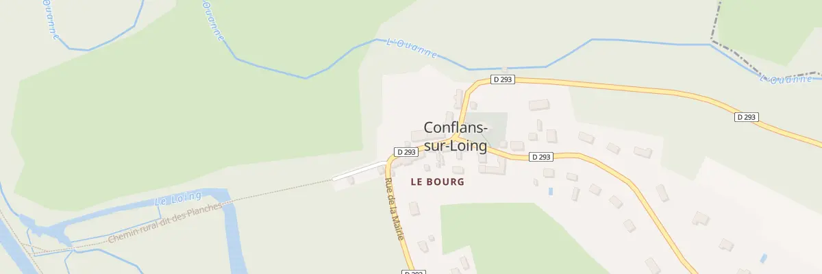 Plan du 285 Rue de la Mairie à Conflans-sur-Loing