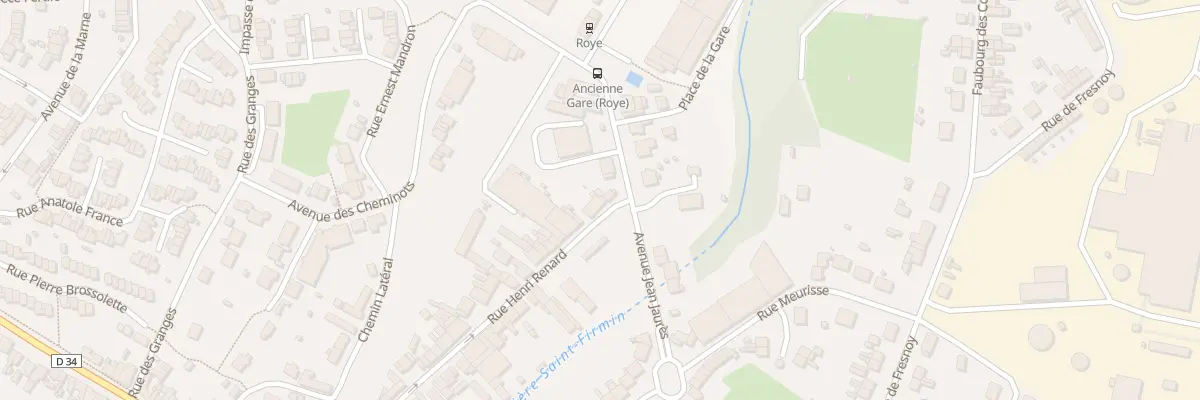 Plan du 41 Rue Henri Renard à Roye