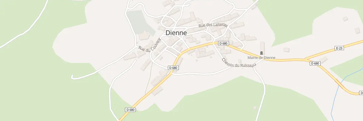 Plan du 5111 Le Bourg à Dienne