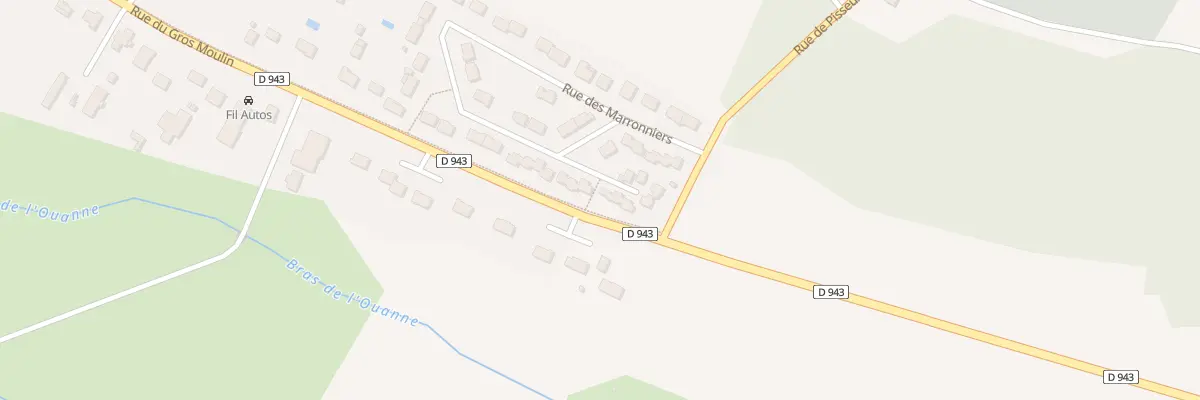 Plan du 46 Rue des Platanes à Amilly