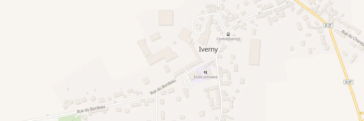 Plan du 2G Rue du Bordeau à Iverny