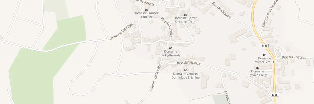 Plan du 54 Rue de Venoize à Bué