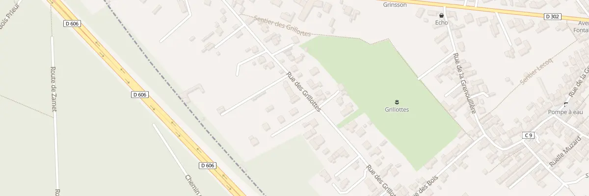 Plan du 38 Rue des Grillottes à Moret-Loing-et-Orvanne