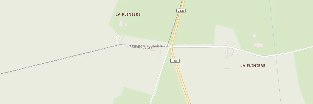 Plan du 5076 La flinière à Adon