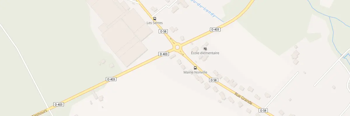 Plan du 5094 Rue Grande à Nonville