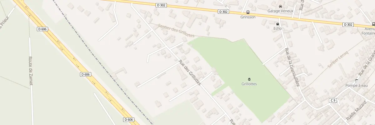 Plan du 19 Rue des Grillottes à Moret-Loing-et-Orvanne