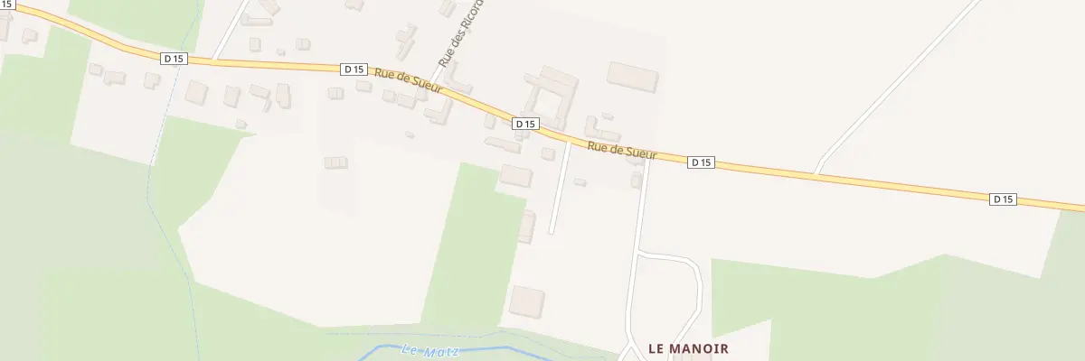 Plan du 327 Rue de Sueur à Margny-sur-Matz
