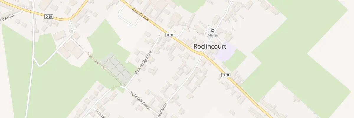 Plan du 3 Gr Grande Rue à Roclincourt