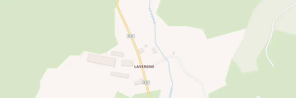 Plan du 5200 Lavergne à Saint-Saturnin