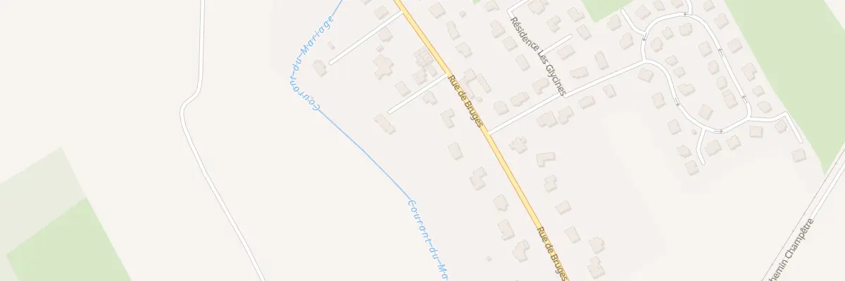 Plan du 642 Rue de Bruges à Sailly-sur-la-Lys
