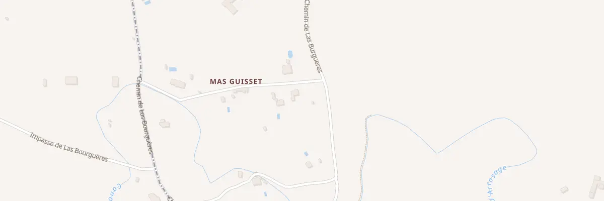 Plan du 722 Les Burgueres à Maureillas-las-Illas