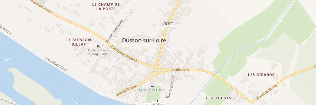 Plan du 9 Gr Grande Rue à Ousson-sur-Loire