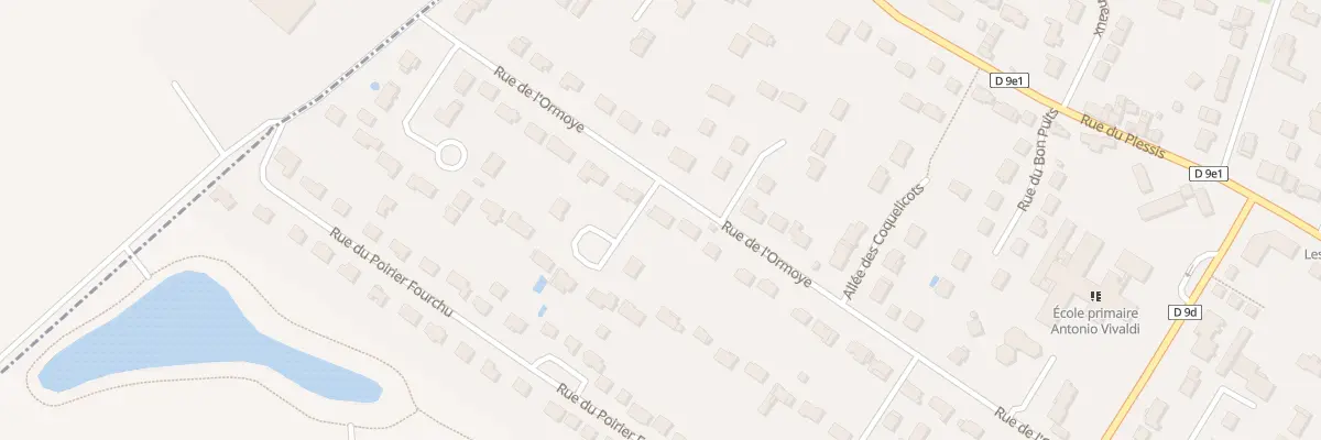 Plan du 43 Rue de l’Ormoye à Saint-Pathus