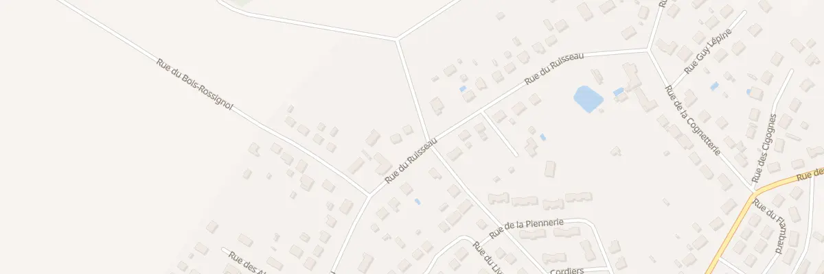 Plan du 471 Rue du Ruisseau à Amilly