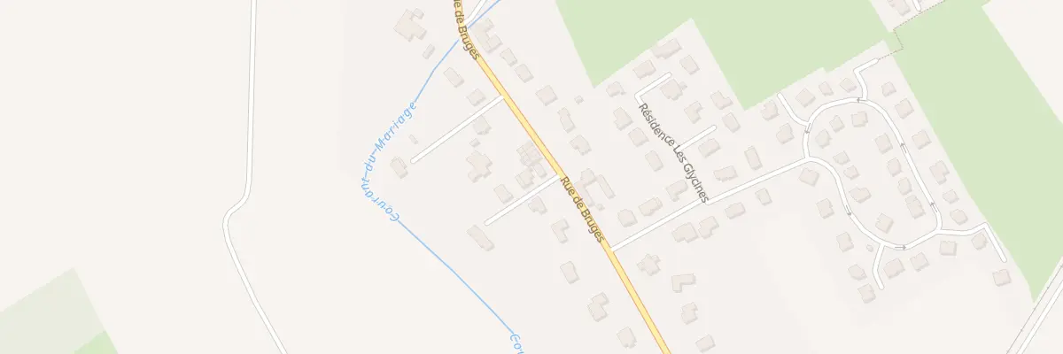 Plan du 580 Rue de Bruges à Sailly-sur-la-Lys