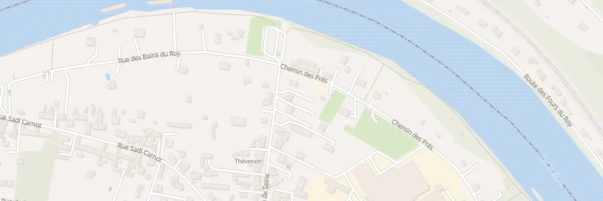 Plan du 24B Rue de Seine à Thomery