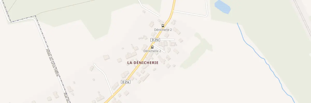 Plan du 2 Rue de la Grande Cour à Villeneuve-Saint-Denis
