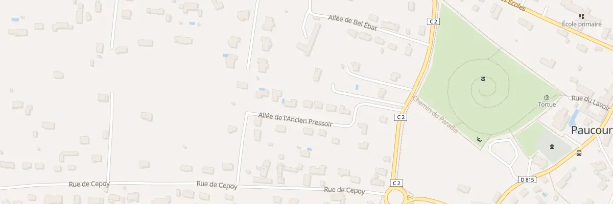 Plan du 211 All de l’Ancien Pressoir à Paucourt