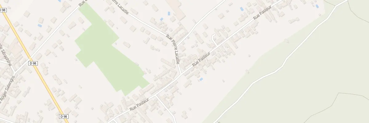 Plan du 372 Rue Pasteur à Saint-Sauveur