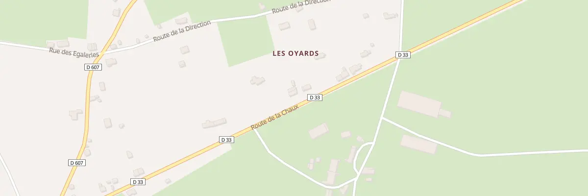 Plan du 51 Rte de la Chaux à Deneuille-les-Mines