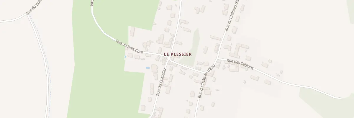 Plan du 89 Rue du Bois Cure à Margny-sur-Matz