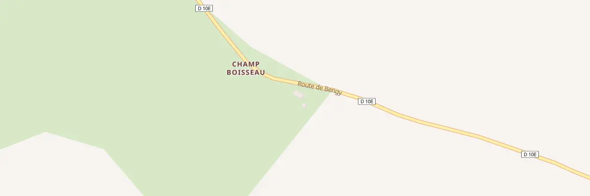 Plan du 1 Rte de Bengy à Flavigny