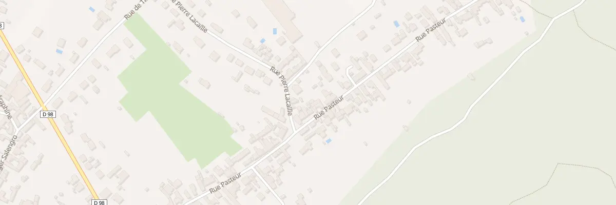 Plan du 384 Rue Pasteur à Saint-Sauveur