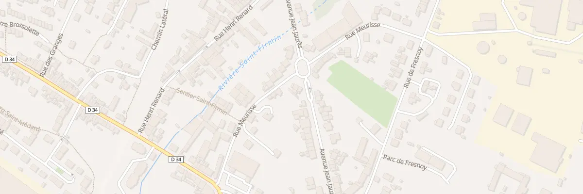 Plan du 18 Rue Meurisse à Roye