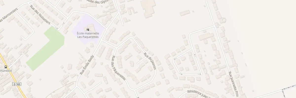 Plan du 23 Rue du Jasmin à Auchy-les-Mines