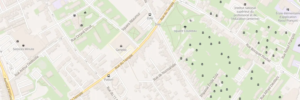 Plan du 81 Rue du Temple à Arras