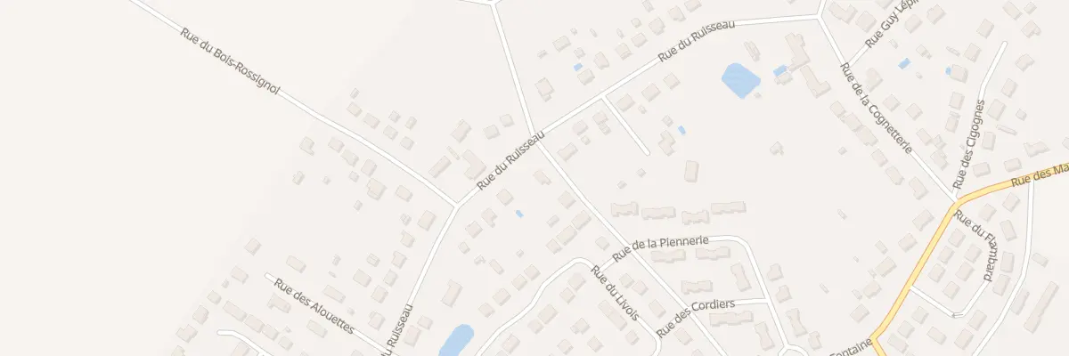 Plan du 466 Rue du Ruisseau à Amilly