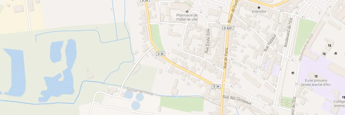 Plan du 18 Rue des Fontaines à Roye