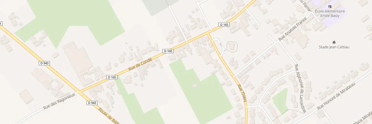 Plan du 83 Rue Conde à Loos-en-Gohelle