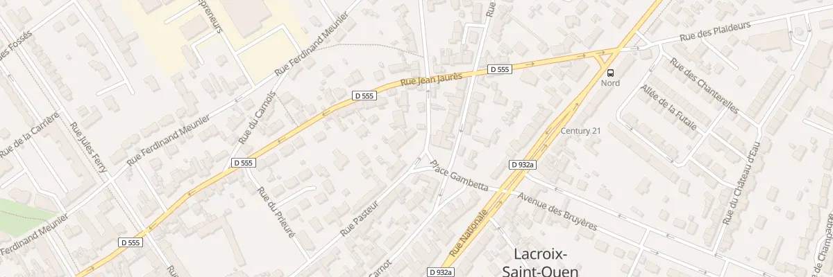 Plan du 85 Rue Pasteur à Lacroix-Saint-Ouen