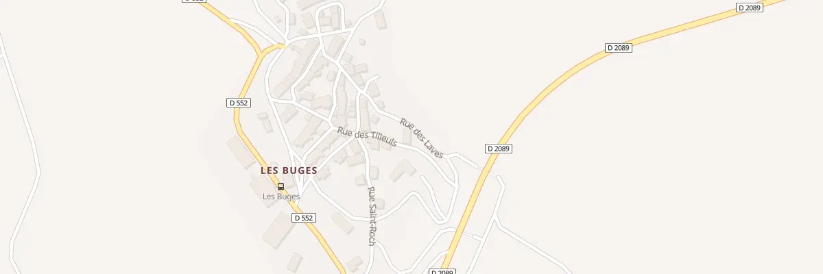 Plan du 5070 Buges à Perpezat