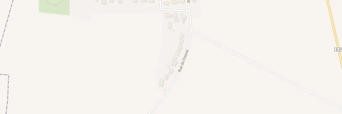 Plan du 38 Rue du Fresne à Iverny