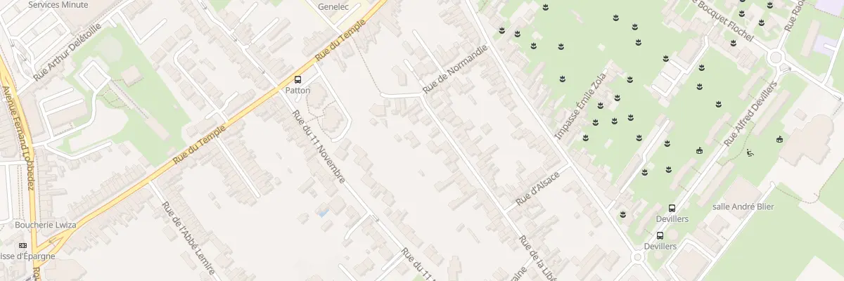 Plan du 16 Rue de la Libération à Arras