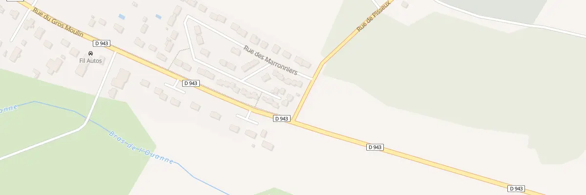 Plan du 69 Rue des Platanes à Amilly